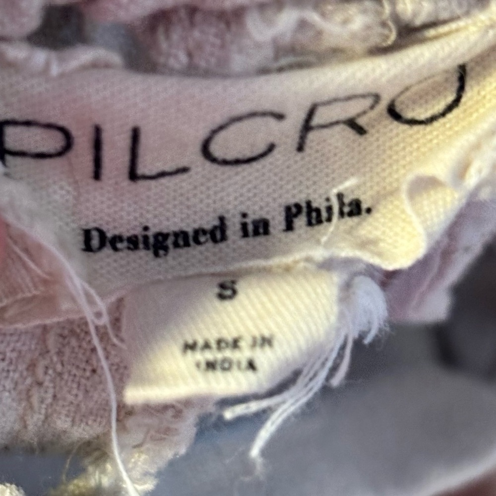 Pilcro Anthropologie Women’s Small Botanical Slim Linen Beach Cargo Pants - Picture 6 of 15